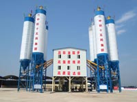 HZS120 Concrete mixing Plant