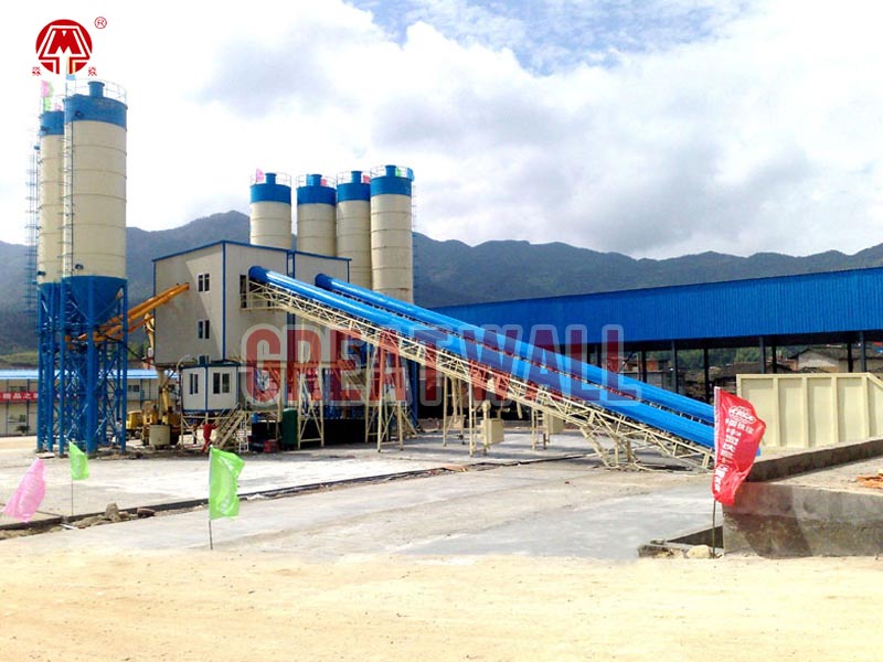 120m3 concrete plant