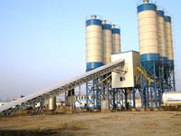 HZS180 Concrete Mixing Plant