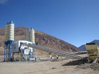 HZS90 Concrete Mixing Plant