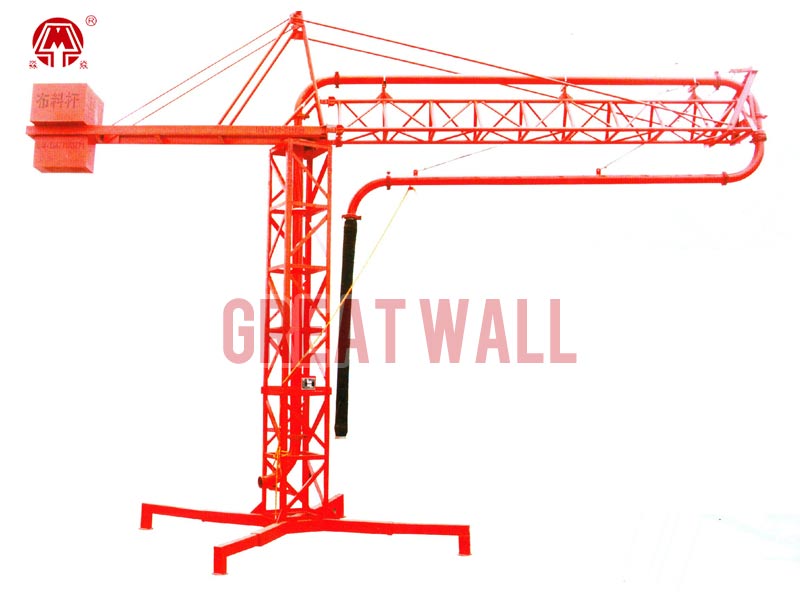 hydraulic concrete placing boom