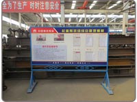 SOP Board for Production Process