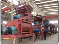 JS1000 concrete mixer workshop