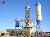 HZS50 Concrete Batching Plant Built for Shan’xi Jingbian Construction Bureau